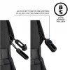 Ikdienas mugursoma XDDESIGN Bobby Soft ar 15,6 collu klēpjdatora nodalījumu, 16 L, PET, melna