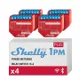 Shelly Relay 1PM Gen4 16A WLAN Zigbee Bluetooth — DIN-mount smart relay with power metering