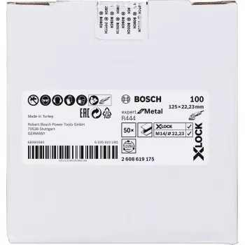 Bosch 2 608 619 175 rotējošā instrumenta slīpēšanas/slīpēšanas piederums Tērauds Slīpēšanas disks