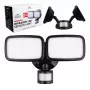 LED sienas lampa MACLEAN MCE524 ar PIR kustības sensoru, modelis MCE524 B