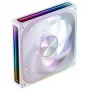140mm Jonsbo ZA-140W PWM ARGB korpusa ventilators, balts, Infinity Mirror