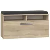 Slēgts apavu organizators Top e Shop RIVA SZAFKA SONOMA — Ozola apdare, 850×460 mm, 16 mm skaidu plātne
