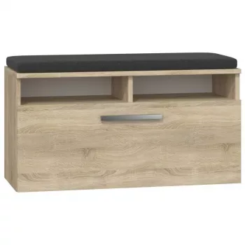 Slēgts apavu organizators Top e Shop RIVA SZAFKA SONOMA — Ozola apdare, 850×460 mm, 16 mm skaidu plātne