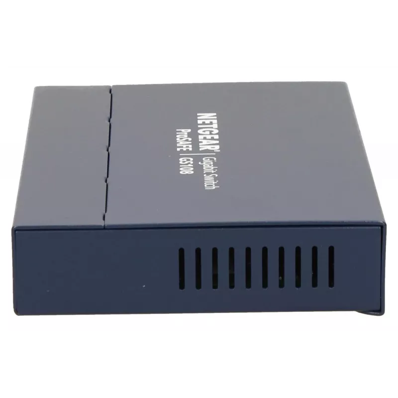 Nepārvaldāms slēdzis NETGEAR GS108GE, 8 porti, Gigabit Ethernet, 16 Gbit/s