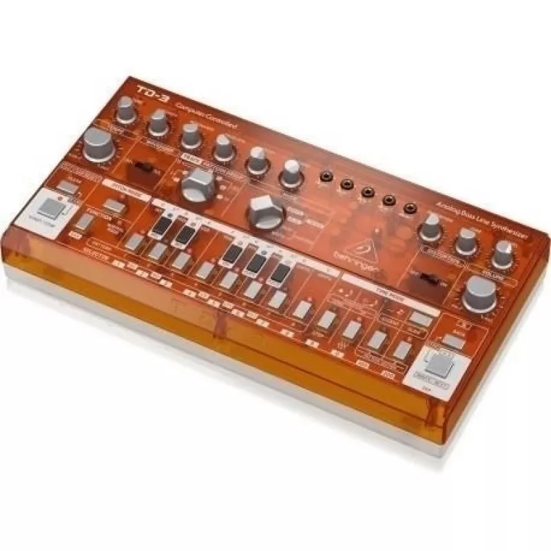 Analogais sintezators Behringer TD-3-SB sarkans 9V DC