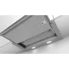 Bosch Serie 4 DFL064A52 tvaika nosūcējs Daļēji iebūvēts (izvelkams) Nerūsējošais tērauds 271 m³/h