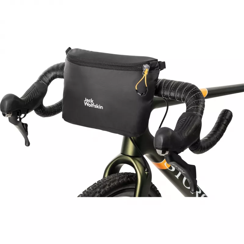 Morobbia Speedster 2in1, velosipēda grozs/maisiņš (melns, stūres soma 1,5 L)