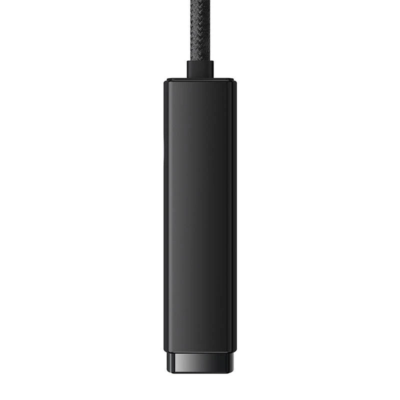 Baseus Lite Series USB–RJ45 tīkla adapteris, 100 Mb/s (melns)