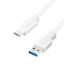 Logilink - USB kabelis - USB Type A (W) uz USB-C (M) - USB 3.2 Gen 1 - 3 A - 2 m - Melns (CU0176)