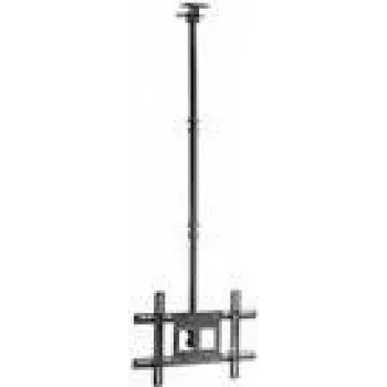 Vision Techmount VFM-C6X4/V2 - Montāžas komplekts (griestu stiprinājums) LCD displejam (izvelkams) - Tērauds - Melns - Ekrāna izmērs: 94-190,5 cm (37-75)