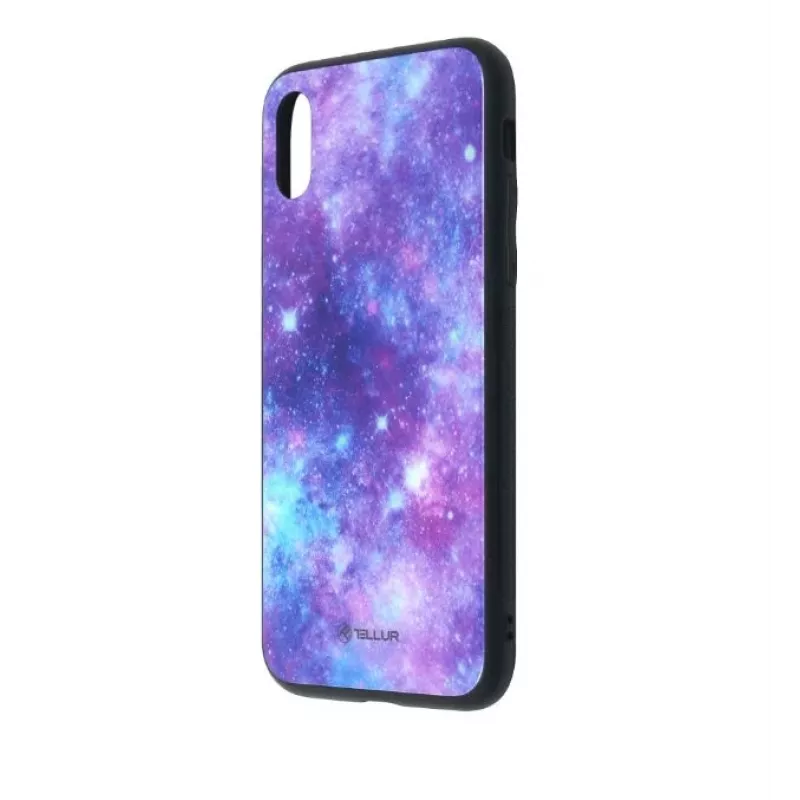 Aizsargstikls Tellur Cover Glass ar apdruku iPhone XS Max ar universa apdruku