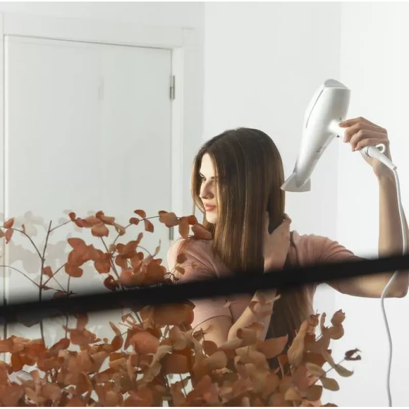 Cecotec matu žāvētājs | IoniCare 5300 Maxi Aura | 2200 W | 3 temperatūras iestatījumi | Jonu funkcija | Difuzora sprausla | Balts