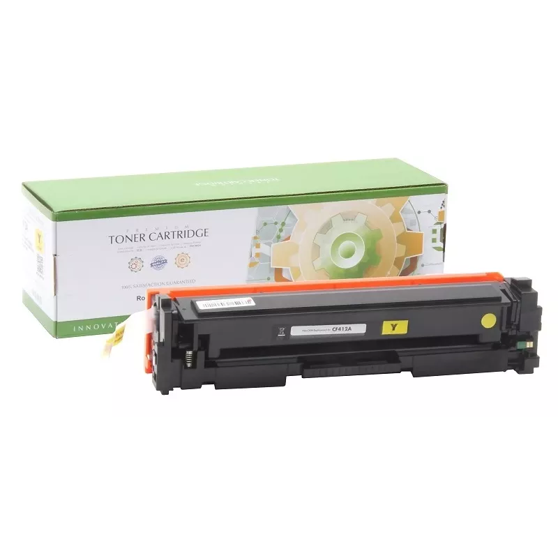 Saderīgs Static Control Hewlett-Packard (CF412A) / Canon CRG 046 dzeltens, 2300 lappuses