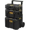 Instrumentu uzglabāšanas kaste DeWalt DWST83402-1, melna/dzeltena, 554×500×1150 mm