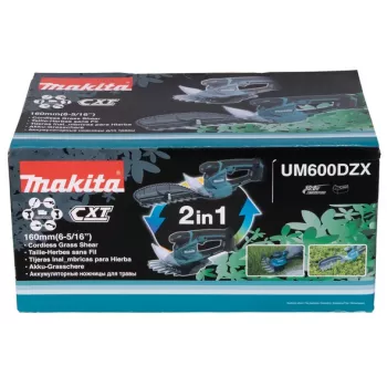 Makita UM600DZX bezvada zāles šķēres melns,zils 12 V