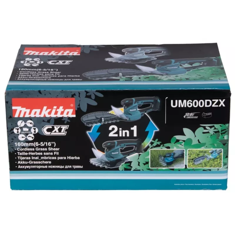 Makita UM600DZX bezvada zāles šķēres melns,zils 12 V