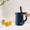 Elektriskā tējkanna Tefal KO2M0410 — 1,7 L, 2400 W, zila, ūdens līmeņa indikators, pretkaļķa filtrs