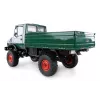 Radio vadāma automašīna Amewi Mercedes‑Benz Unimog 1:12 mērogā ar 4WD, zaļa