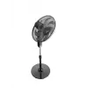 Grīdas lāpstiņu ventilators Midea FS40-23MT — 3 ātrumi, taimeris 2 h, 50 W, 220–240 V, balts, 1300 mm augstums