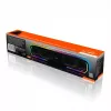 Skaļruņi MEDIA‑TECH Phantom MT3180 skaņas josla 450W RMS, 80W ar baterijām darbināma, Bluetooth, vadu un bezvadu, melna