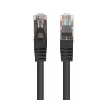 Lanberg kabelis Patch Cat.6 Ftp 0,5 M Melns Fluke Passato Iepakojums 10 Gabali (F/UTP, CAT6, 0,50m), Tīkla kabelis