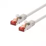 Tīkla kabelis LOGON TCF66F015I RJ-45 Cat6a 1.5 m Ziloņkaula krāsā