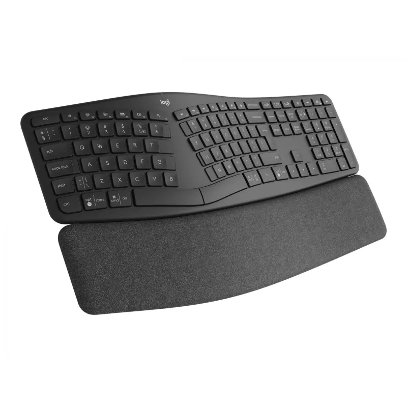 Logitech Ergo K860 for Business tastatūra RF bezvadu + Bluetooth, Šveices grafīts (920-010347)