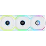 Lian Li UNI FAN SL Wireless LCD ARGB 120mm Balts 3 iepakojums