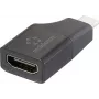Renkforce RF-6418168 USB-C® / HDMI adapteris [1x USB-C® spraudnis - 1x HDMI ligzda] Melns (RF-6418168)