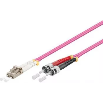 Microconnect FIB412005-4 InfiniBand/optiskās šķiedras kabelis 5 m LC ST Violet