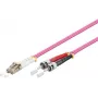 Microconnect FIB412005-4 InfiniBand/optiskās šķiedras kabelis 5 m LC ST Violet