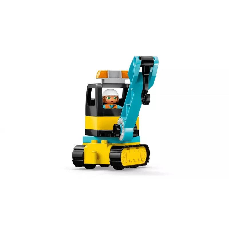 LEGO DUPLO 10476 3 in 1 Būvlaukums un transportlīdzekļi
