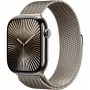 Apple Watch 10 46mm GPS+4G Titāna Milanaise M/L dabīgs/dabīgs