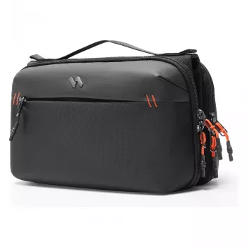 inateck kabeļu soma 28cm * 17cm * 11,8cm melna
