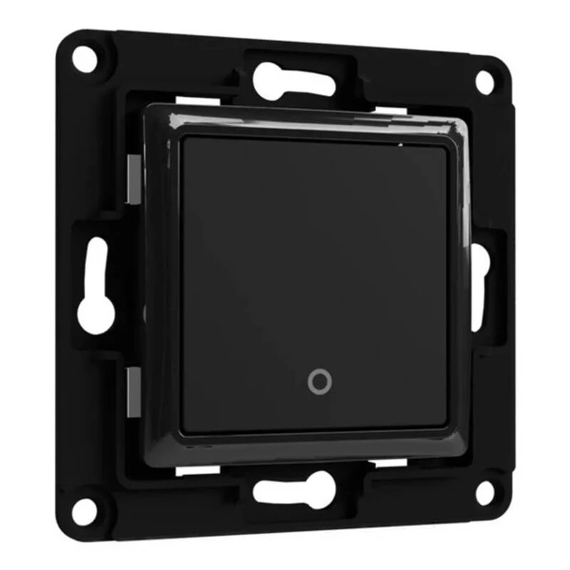 Gaismas slēdzis Shelly Wall Switch 1 Melns