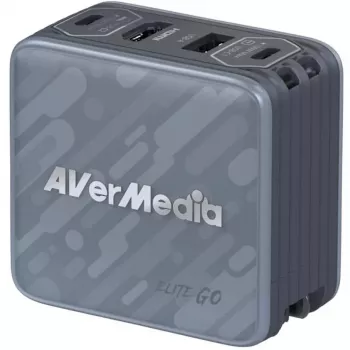 AVerMedia GC313Pro Universāls Melns AC Ātrā uzlāde Iekštelpām