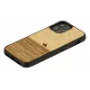 Aizsargājošs tālruņa maciņš Man and Wood iPhone 12 mini — Terra Melns