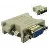 Microconnect MONCJ kabeļa dzimuma mainītājs DVI-D HD15 Pelēks