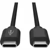Ansmann 1700-0122 USB kabelis, melns