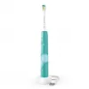 Sonic electric toothbrush Philips 4100 Series HX3689/43 — iebūvēts litija jonu akumulators, 1 rokturis, 1 birstes uzgalis, ikdienas tīrīšanas režīms, tirkīza
