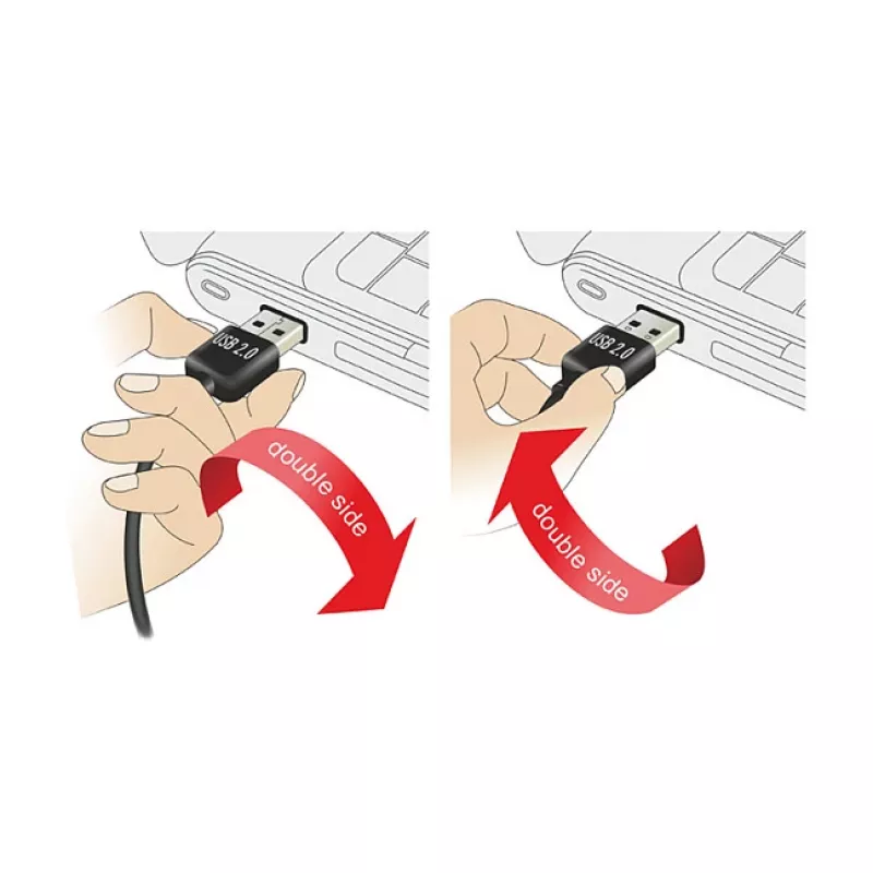 USB kabelis DeLOCK EASY-USB 2.0-A Micro-B 2m