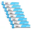 BetaFPV BT2.0 1S Drone Battery Set 300mAh 8-pack, 3.8V