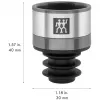 Vīna konservēšanas sūknis ZWILLING Fresh & Save 36802-000-0 — pelēks, plastmasa, 40 mm augstums, 3 cm diametrs