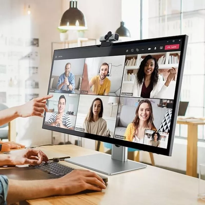 ALOGIC Clarity 27F34KCPD - LED-Monitors - 68.6 cm (27) - 3840 x 2160 4K @ 60 Hz - IPS - 400 cd/m² - 1000:1 - HDR600 - 2xHDMI, DisplayPort, USB-C - Skaļrunis - Melns un Sudrabs [E