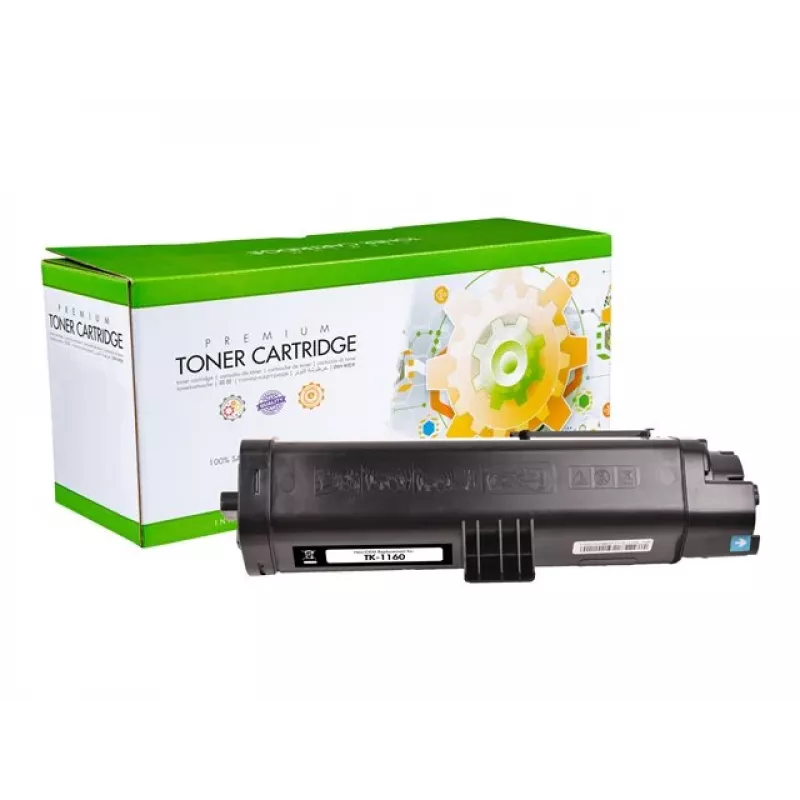 STATIC Tonera kasetne saderīga ar Kyocera TK-1160 melna saderīga 7200 lappuses