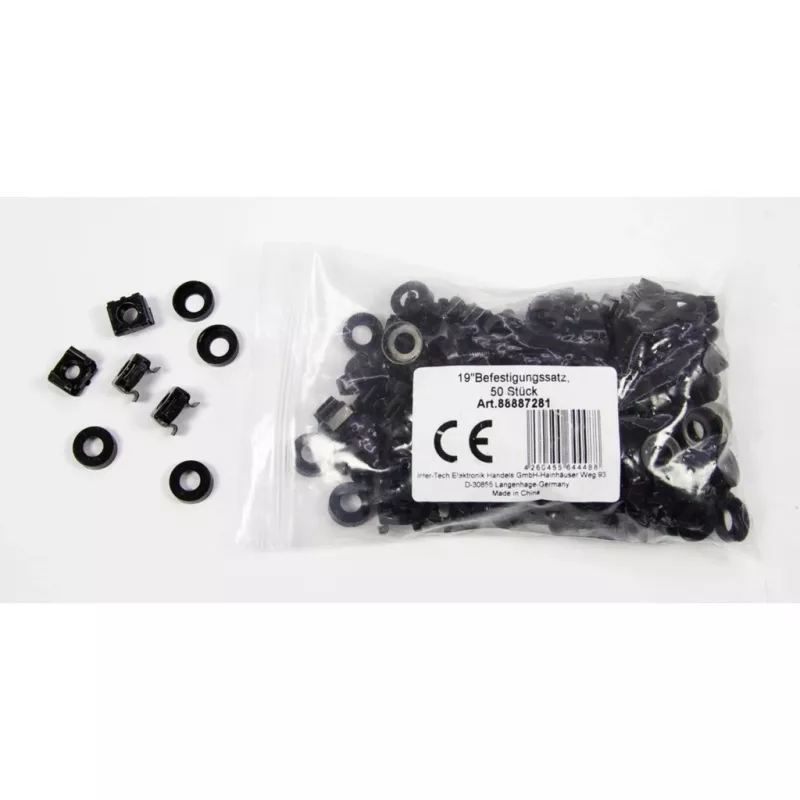 Montāžas komplekts Inter-Tech 88887281 melns