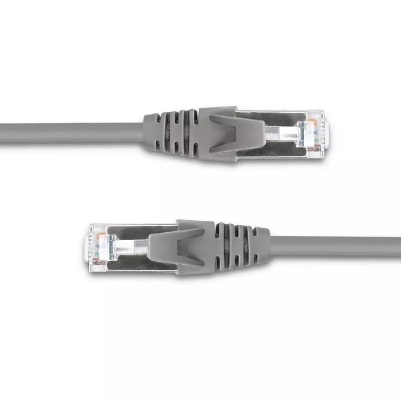 Patchcord kabelis QOLTEC 54529 2xRJ45 CAT5e 5m Melns