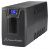 Nepārtrauktās barošanas avots PowerWalker VI 800 SCL FR — Line‑Interactive UPS 0.8 kVA (480 W), 2 Type E kontaktligzdas, USB, RJ-45/RJ-11, 12V 9Ah akumulators, tornis, melns