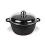 Katls ar vāku Maestro MR-4628C, nerūsējošais tērauds, 28 cm diametrā, 5,8 L, nepiedegošs, 2 rokturi