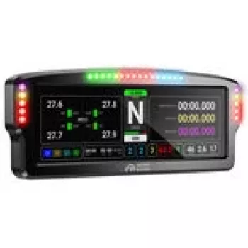 Ascher Racing panelis, 7,85” collu LCD skārienjūtīgais ekrāns, 26 RGB gaismas diodes – melns (76080089)